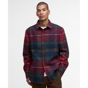 Barbour Chapter Winterberry Tartan Check Overshirt